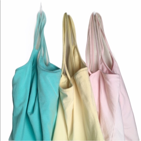 Moda International Tops - Victoria's Secret 🎀 Three Strappy Camis💛💙💗